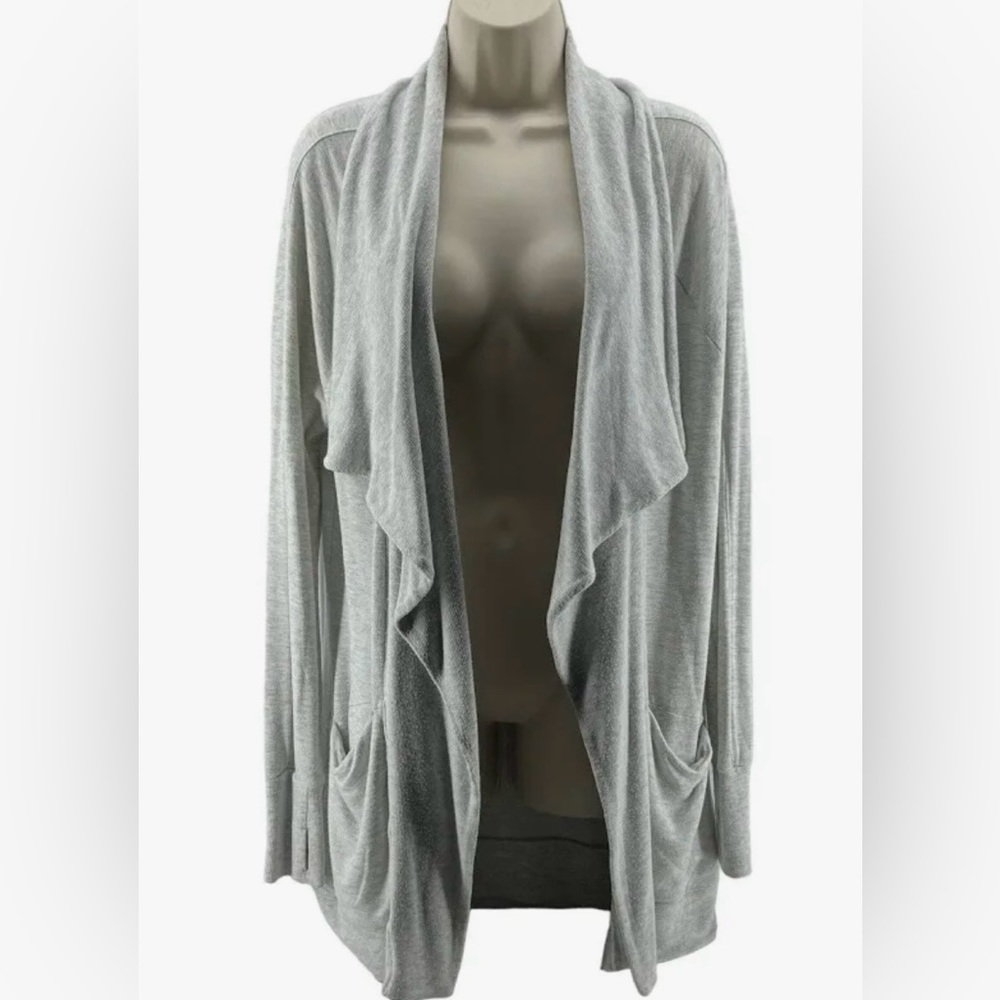 Athleta studio wrap sweater with magnets size XS